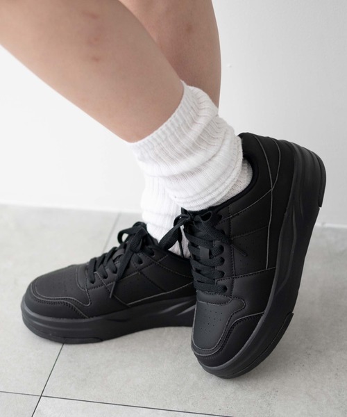 WEGO（ウィゴー）の「WEGO/ベーシックスニーカー（スニーカー・レディース・その他1/ピンク/ホワイト/その他4/その他2/その他3/ブラック/キャメル/ブラウン系その他/グレー系その他・MEDIUM/LARGE/SMALL/X-LARGE）」の12枚目の写真