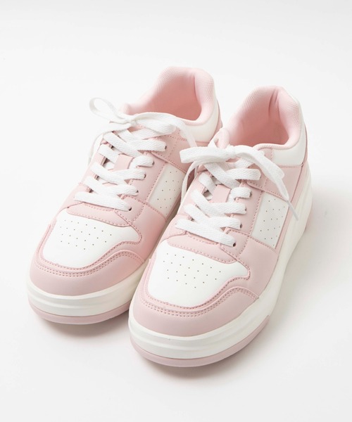 WEGO（ウィゴー）の「WEGO/ベーシックスニーカー（スニーカー・レディース・その他1/ピンク/ホワイト/その他4/その他2/その他3/ブラック/キャメル/ブラウン系その他/グレー系その他・MEDIUM/LARGE/SMALL/X-LARGE）」の15枚目の写真