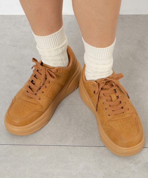 WEGO（ウィゴー）の「WEGO/ベーシックスニーカー（スニーカー・レディース・その他1/ピンク/ホワイト/その他4/その他2/その他3/ブラック/キャメル/ブラウン系その他/グレー系その他・MEDIUM/LARGE/SMALL/X-LARGE）」の17枚目の写真