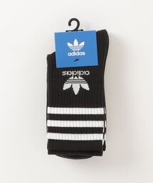 adidas | 【adidas/アディダス】ワンポイント オリジナルスロゴ&ラインデザイン ミッドカットクルーソックス/ 3Pセット/ アディダスオリジナルス(ソックス/靴下)