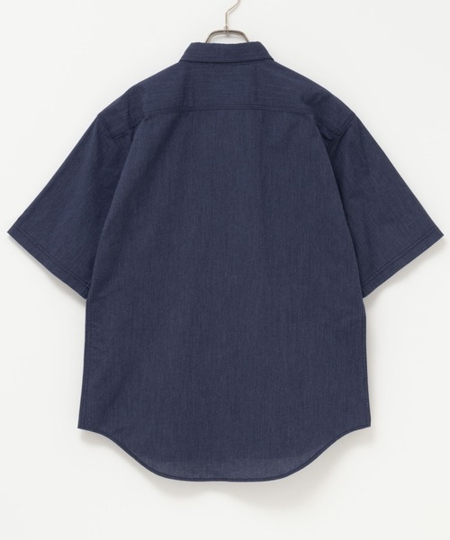 Dickies（ディッキーズ）の「Dickies short sleeve work shirt ディッキーズショートスリーブワークシャツ（シャツ/ブラウス・メンズ・ホワイト/グレー/ネイビー/ホワイト系その他/グレー系その他/ホワイト×ブラック/ブラック×レッド・S/M/L/XL/XXL）」の8枚目の写真