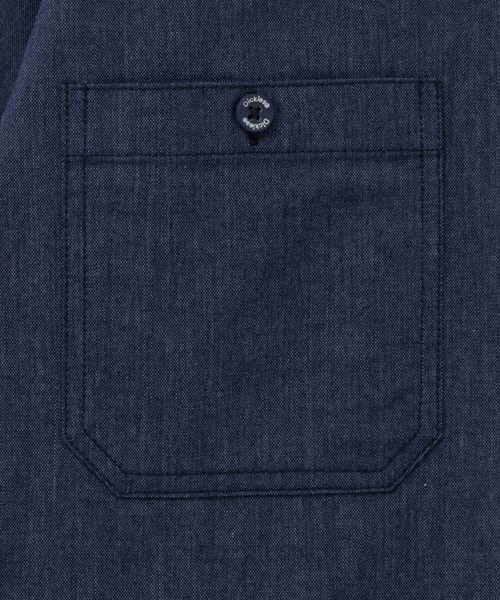 Dickies（ディッキーズ）の「Dickies short sleeve work shirt ディッキーズショートスリーブワークシャツ（シャツ/ブラウス・メンズ・ホワイト/グレー/ネイビー/ホワイト系その他/グレー系その他/ホワイト×ブラック/ブラック×レッド・S/M/L/XL/XXL）」の12枚目の写真