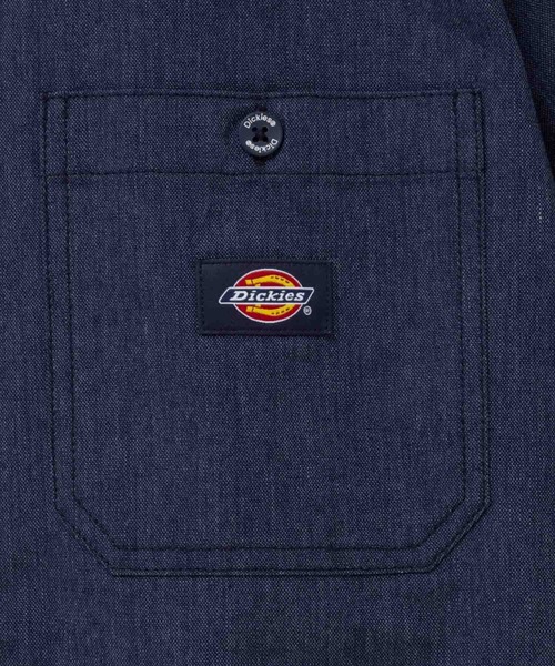 Dickies（ディッキーズ）の「Dickies short sleeve work shirt ディッキーズショートスリーブワークシャツ（シャツ/ブラウス・メンズ・ホワイト/グレー/ネイビー/ホワイト系その他/グレー系その他/ホワイト×ブラック/ブラック×レッド・S/M/L/XL/XXL）」の13枚目の写真