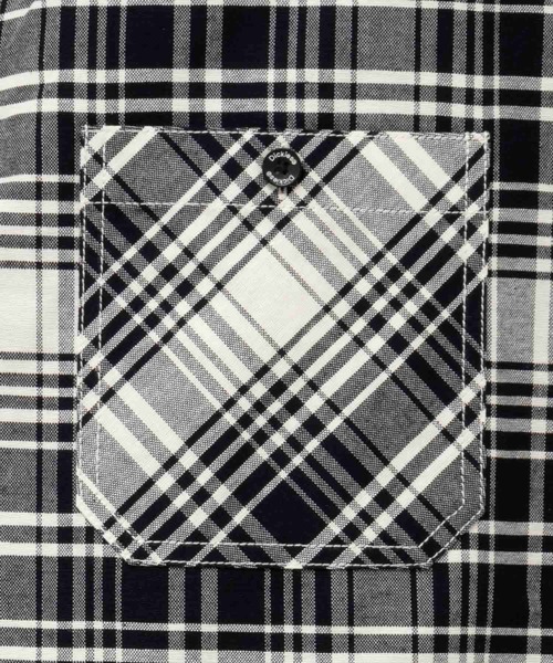Dickies（ディッキーズ）の「Dickies short sleeve work shirt ディッキーズショートスリーブワークシャツ（シャツ/ブラウス・メンズ・ホワイト/グレー/ネイビー/ホワイト系その他/グレー系その他/ホワイト×ブラック/ブラック×レッド・S/M/L/XL/XXL）」の19枚目の写真