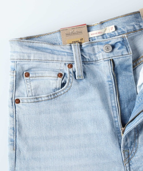 Levi's(リーバイス)の「Levi's(リーバイス)【レディース】RIBCAGEフレア(デニムパンツ・レディース・ライトインディゴブルー・24inch/25inch/26inch/27inch)」の5枚目の写真