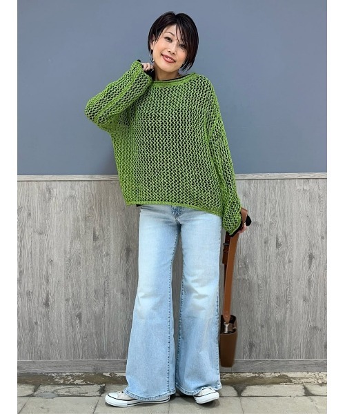Levi's(リーバイス)の「Levi's(リーバイス)【レディース】RIBCAGEフレア(デニムパンツ・レディース・ライトインディゴブルー・24inch/25inch/26inch/27inch)」の20枚目の写真