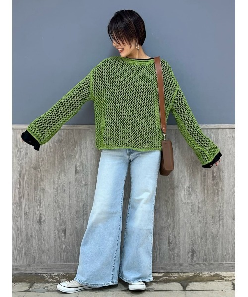 Levi's(リーバイス)の「Levi's(リーバイス)【レディース】RIBCAGEフレア(デニムパンツ・レディース・ライトインディゴブルー・24inch/25inch/26inch/27inch)」の9枚目の写真
