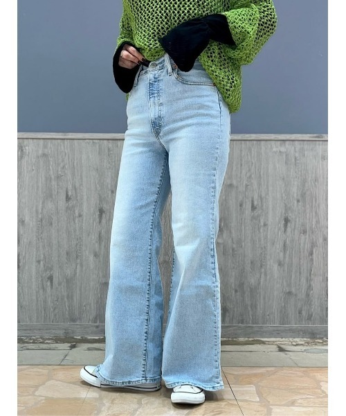 Levi's(リーバイス)の「Levi's(リーバイス)【レディース】RIBCAGEフレア(デニムパンツ・レディース・ライトインディゴブルー・24inch/25inch/26inch/27inch)」の13枚目の写真