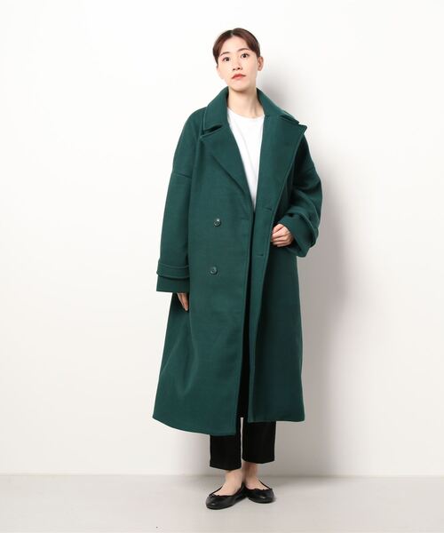 【極美品】Theory 2wayポンチョ ケープ チェスターコート チャコール 極美品】Theory 2wayポンチョ ケープ チェスターコート チャコール