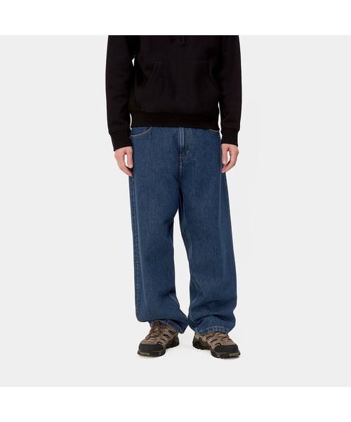 Carhartt WIP(カーハートダブリューアイピー)の「Carhartt WIP BRANDON PANT(カーハートワークインプログレス ブランドン パンツ)(デニムパンツ・メンズ・ネイビー系・X-LARGE/LARGE/MEDIUM/SMALL/X-SMALL)」の4枚目の写真
