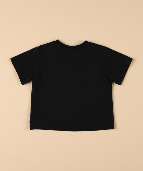 COMME CA ISM(コムサイズム)の「半袖ロゴTシャツ(ベビーサイズ)(その他ベビー用品・キッズ・グレイッシュベージュ/サックスブルー/ブラック/ピンク/オートミール・80-90cm)」の8枚目の写真