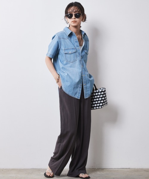 Kolor　カラー　レーヨン　パンツ kolor / BEACON パンツ BEACON/カラービーコン/PANTS メンズ
