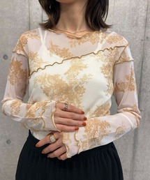 byYOUANCE | ｼｱｰﾒﾛｳﾛﾝT(Tシャツ/カットソー)