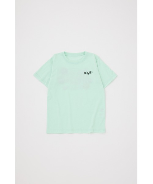 RODEO CROWNS WIDE BOWL（ロデオクラウンズワイドボウル）の「キッズFlower Bloom Logo Tシャツ（Tシャツ/カットソー・キッズ・ミント/ブラック/ホワイト・1/2）」の11枚目の写真