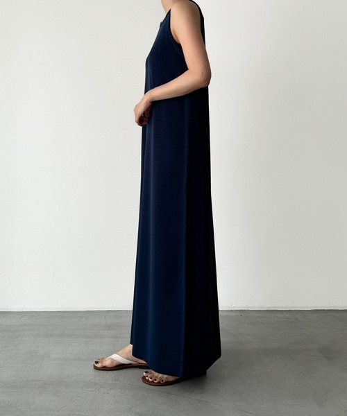 CANAL JEAN（キャナルジーン）の「diggity　ニットタンクワンピース（ワンピース・レディース・チャコールグレー/ネイビー・ONE SIZE）」の10枚目の写真