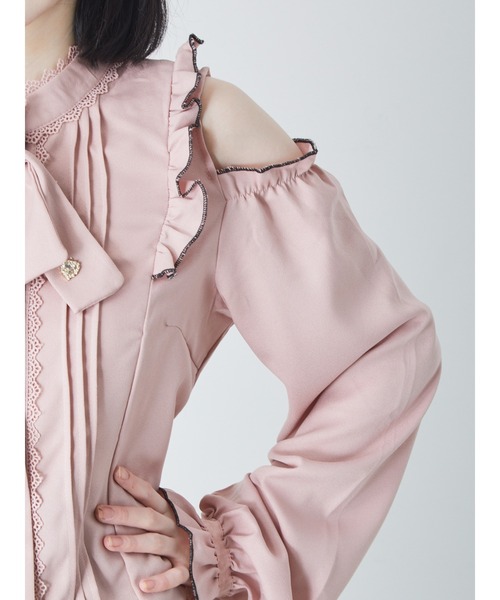 Ank Rouge(アンクルージュ)の「地雷系ブラウス(シャツ/ブラウス・レディース・ブラック/A/ホワイト・M)」の9枚目の写真