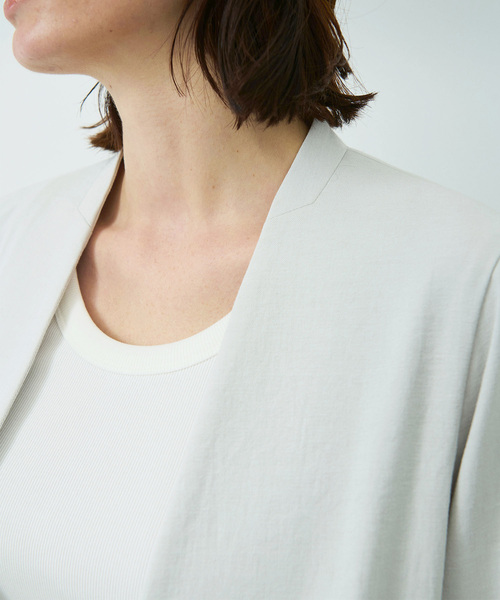 N.O.R.C（ノーク）の「リネンオックスノーカラージャケット（ノー