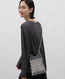 LAKOLE | 蝋引きメッシュミニショルダーバッグ / 996449(ショルダーバッグ)