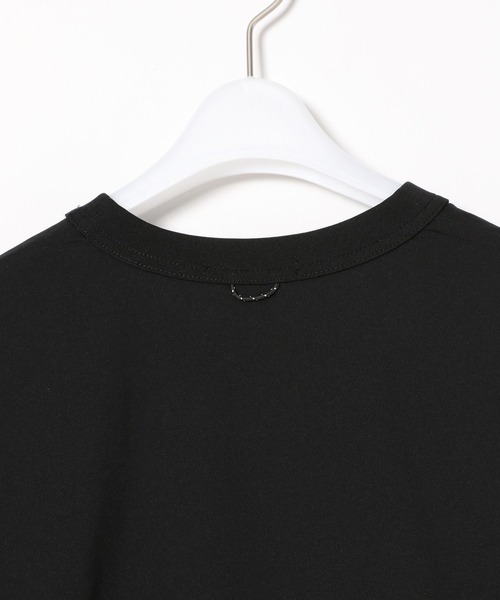 NUMERALS(ヌメラルズ)の「【NUMERALS】ワイドフォルムTシャツ(Tシャツ/カットソー・メンズ・ベージュ/ブラック/カーキ・LARGE/MEDIUM)」の9枚目の写真