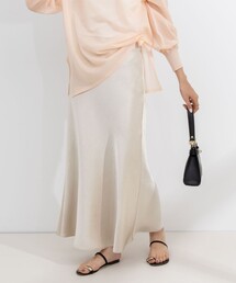 NOLLEY’S Sophi | ウォッシャブルヴィンテージダブルサテンナロースカート(スカート)