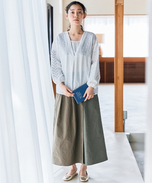 monoha ロングスカート ギャザーロングスカート｜WOMEN｜250HAG31-498I｜AZUL BY MOUSSY