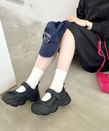 厚底ベルトスニーカー OT3737