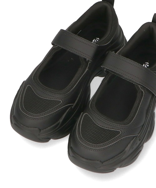 ORiental TRaffic（オリエンタルトラフィック）の「厚底ベルトスニーカー OT3737（スニーカー・レディース・ホワイト/ブラック・36/41/40/39/38/37）」の21枚目の写真