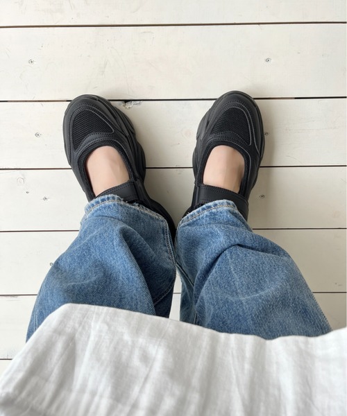 セール】厚底ベルトスニーカー OT3737（スニーカー）｜ORiental