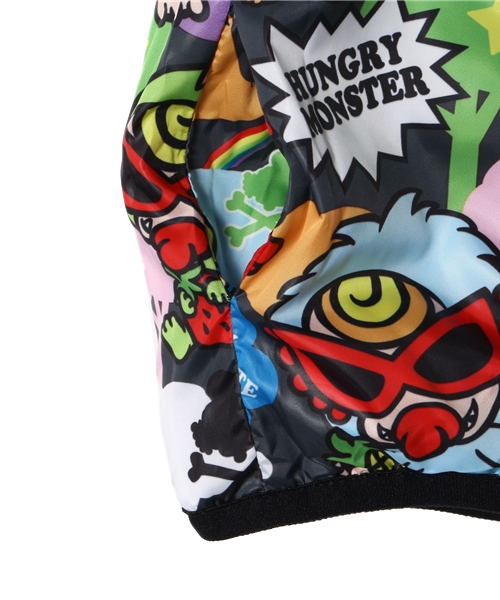 HYSTERIC MINI(ヒステリックミニ)の「BABY So delish! HUNGRY MONSTER つの付き リバーシブルベスト(サーモライト)(ベスト・キッズ・ブラック/ピンク・90/80)」の11枚目の写真