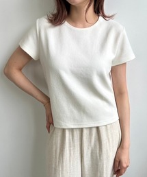 冷感コンパクトリブTシャツ