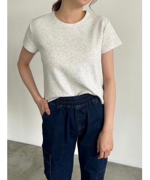 セール】冷感コンパクトリブTシャツ（Tシャツ/カットソー
