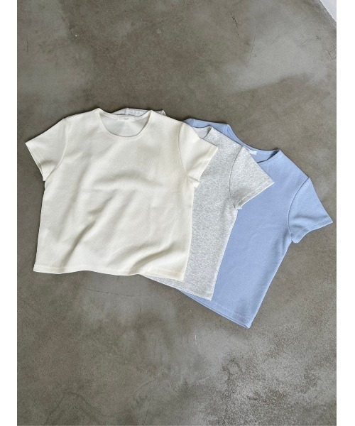 セール】冷感コンパクトリブTシャツ（Tシャツ/カットソー