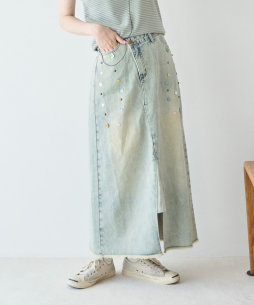 UNCLIP SELECT】リメイクデニムスカート（スカート）｜unclip（アン  