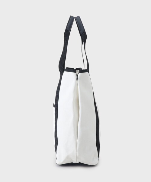 GALLEST（ギャレスト）の「◆キャンバストートバッグ（トートバッグ・レディース・ブラック/オフホワイト・00）」の5枚目の写真