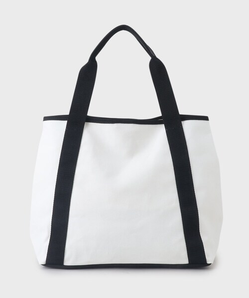 GALLEST（ギャレスト）の「◆キャンバストートバッグ（トートバッグ・レディース・ブラック/オフホワイト・00）」の6枚目の写真