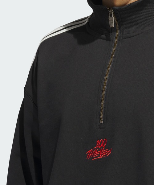 adidas（アディダス）の「100 Thieves 1/2ジップ / アディダス