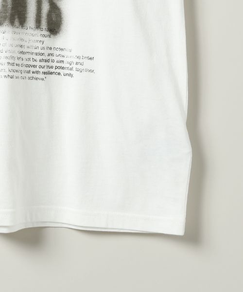 JEANASIS（ジーナシス）の「SprayロゴヴィンテージNS/133210（Tシャツ/カットソー・レディース・グレー系その他/ホワイト系その他/レッド系その他・FREE）」の12枚目の写真