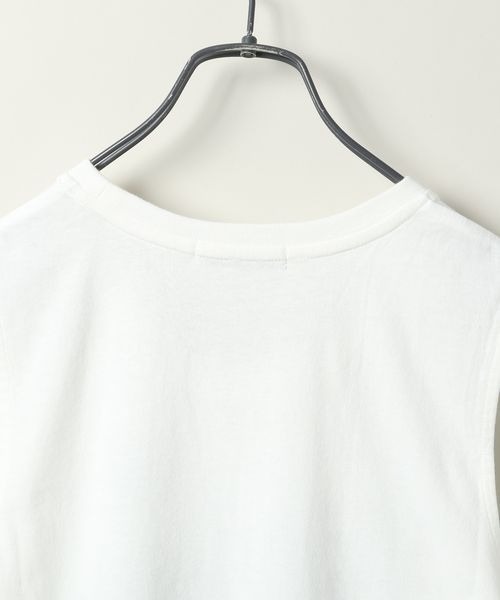 JEANASIS（ジーナシス）の「SprayロゴヴィンテージNS/133210（Tシャツ/カットソー・レディース・グレー系その他/ホワイト系その他/レッド系その他・FREE）」の11枚目の写真