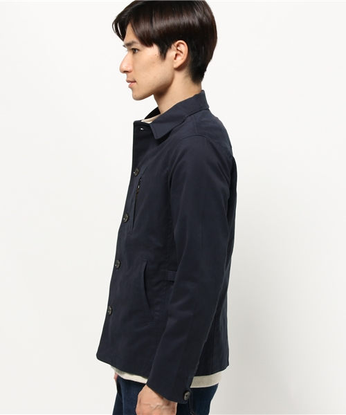 SHIPS（シップス）の「SCO: SHIPS（シップス） ツイル カバー ジャケット 15FW（ブルゾン・メンズ・ピンクゴールド/オリーブ/ネイビー/マスタード/ライトオリーブ・MEDIUM/LARGE/SMALL/X-LARGE）」の7枚目の写真
