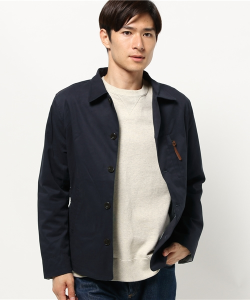 SHIPS（シップス）の「SCO: SHIPS（シップス） ツイル カバー ジャケット 15FW（ブルゾン・メンズ・ピンクゴールド/オリーブ/ネイビー/マスタード/ライトオリーブ・MEDIUM/LARGE/SMALL/X-LARGE）」の9枚目の写真