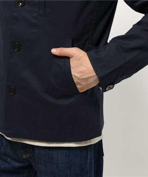 SHIPS（シップス）の「SCO: SHIPS（シップス） ツイル カバー ジャケット 15FW（ブルゾン・メンズ・ピンクゴールド/オリーブ/ネイビー/マスタード/ライトオリーブ・MEDIUM/LARGE/SMALL/X-LARGE）」の16枚目の写真