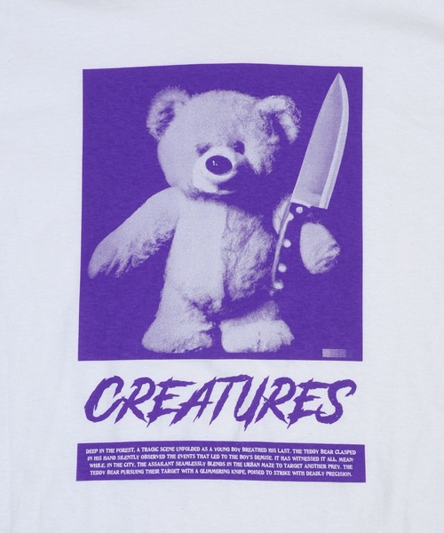 MILKBOY(ミルクボーイ)の「KNIFE BEAR L.S. Tシャツ(Tシャツ/カットソー・レディース・B/A/C・M/XL)」の8枚目の写真