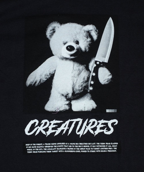 MILKBOY(ミルクボーイ)の「KNIFE BEAR L.S. Tシャツ(Tシャツ/カットソー・レディース・B/A/C・M/XL)」の12枚目の写真