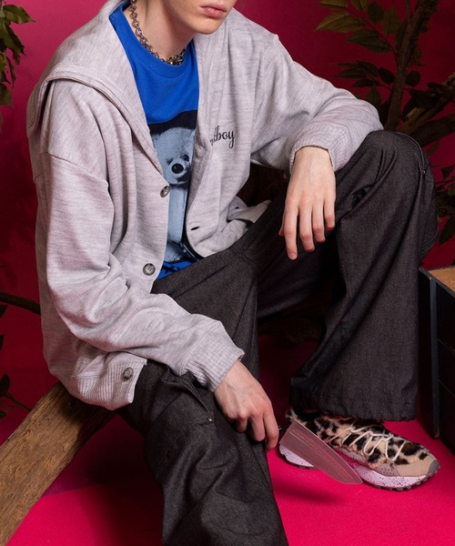 MILKBOY(ミルクボーイ)の「KNIFE BEAR L.S. Tシャツ(Tシャツ/カットソー・レディース・B/A/C・M/XL)」の14枚目の写真