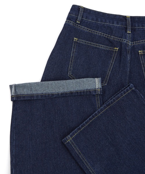 improves（インプローブス）の「ワイド デニムパンツ（デニムパンツ・メンズ・ブラック系/ブラック系1/ブラック系2/ブルー系/ブルー系1/インディゴブルー/ブルー/ブラック/ブラウン・SMALL/MEDIUM/LARGE）」の17枚目の写真