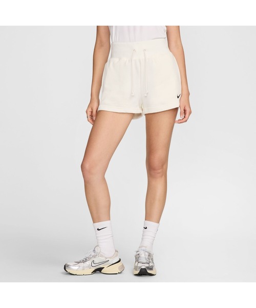 NIKE(ナイキ)の「WS NSW フェニックス フリースHR ショート(その他パンツ・レディース・ブラック/ホワイト・M/L/S/XL)」の4枚目の写真