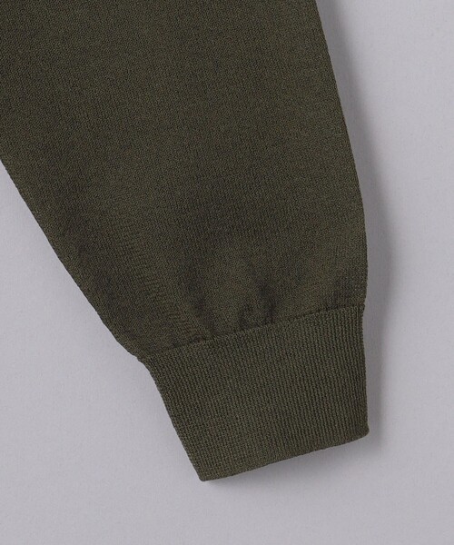 UNITED ARROWS（ユナイテッドアローズ）の「シアー カーディガン（カーディガン/ボレロ・メンズ・オリーブ/ダークグレー・S/M/L/XL）」の13枚目の写真