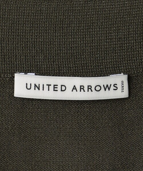 UNITED ARROWS（ユナイテッドアローズ）の「シアー カーディガン（カーディガン/ボレロ・メンズ・オリーブ/ダークグレー・S/M/L/XL）」の19枚目の写真