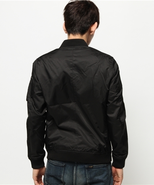 VENCEEXCHANGE（ヴァンスエクスチェンジ）の「エステルツイルMA-1       （MA-1・メンズ・ダークグリーン/ブラック・MEDIUM/LARGE）」の11枚目の写真