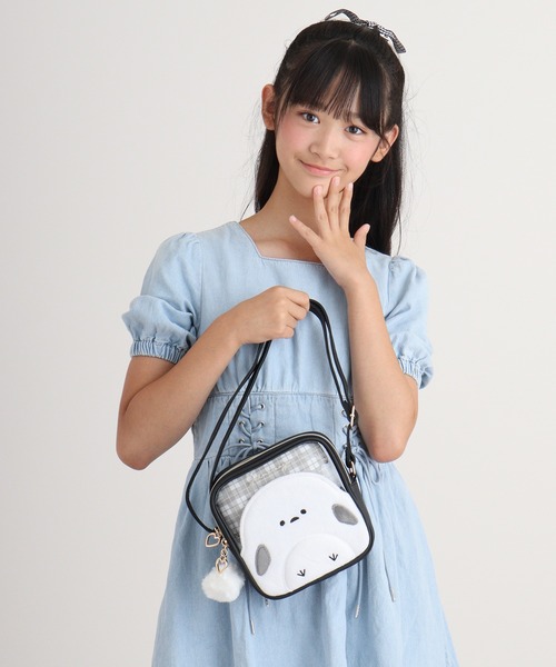 ショルダーリュック 2 ハンドメイド シマエナガ リュック ショルダーバッグ